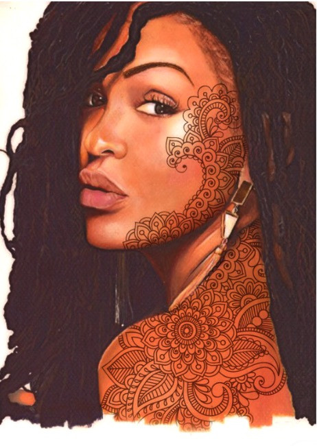 Divine Roots - Premium Embellished Print