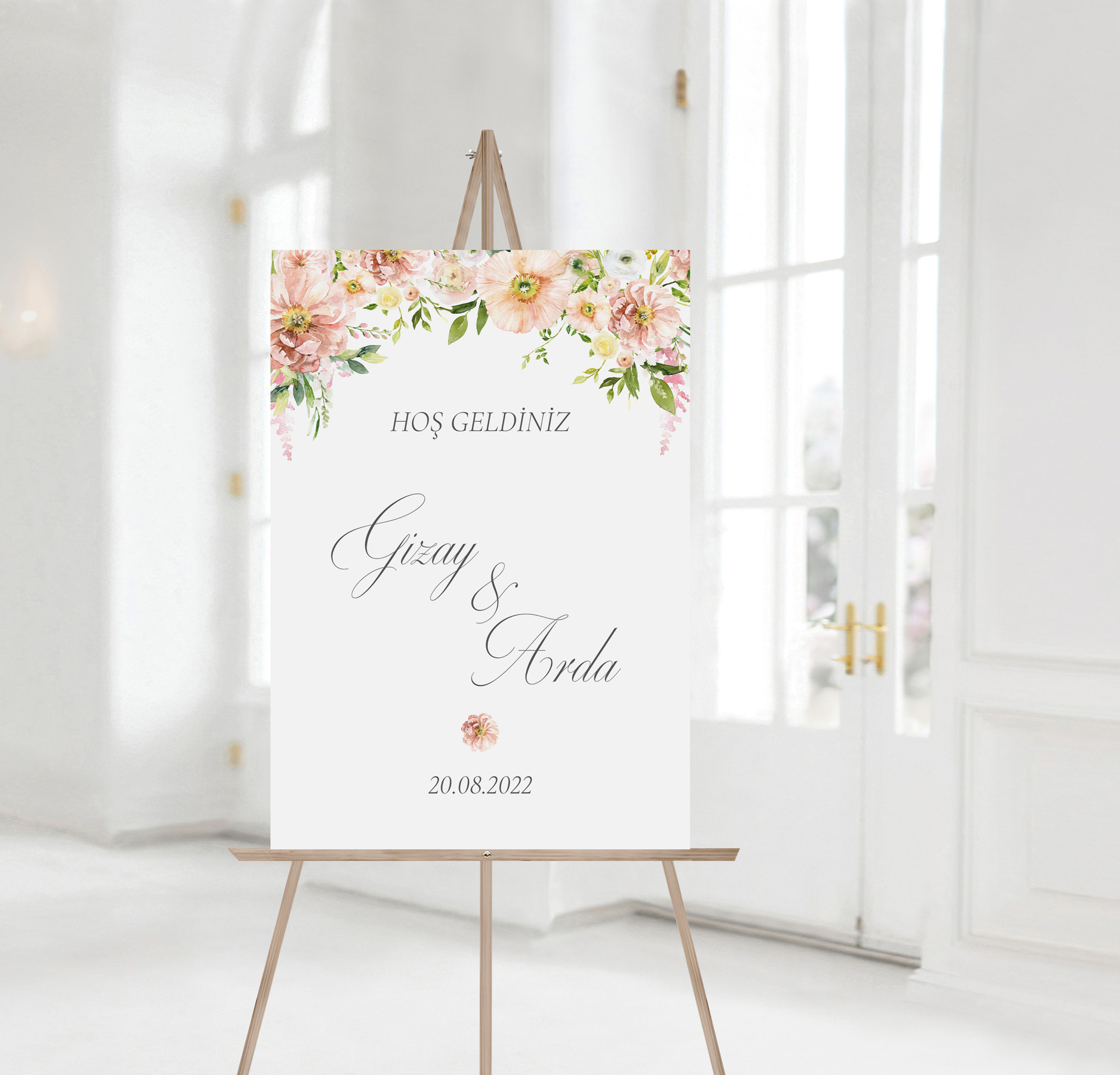 KARŞILAMA PANOSU - LA FLEUR