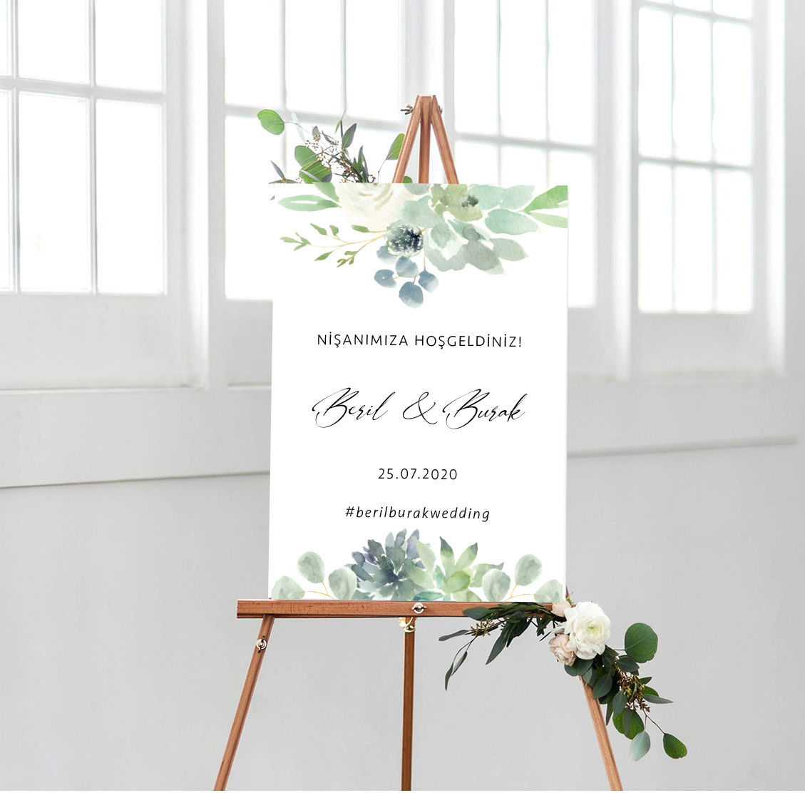 dugun karsilama panosu