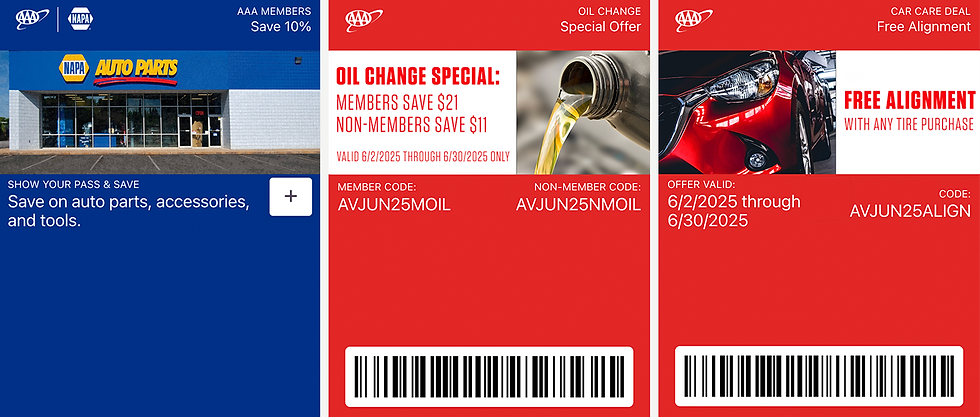 AAA-AAR Pass Samples