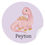 Thumbnail: Pink Brachiosaurus Personalised Sticker
