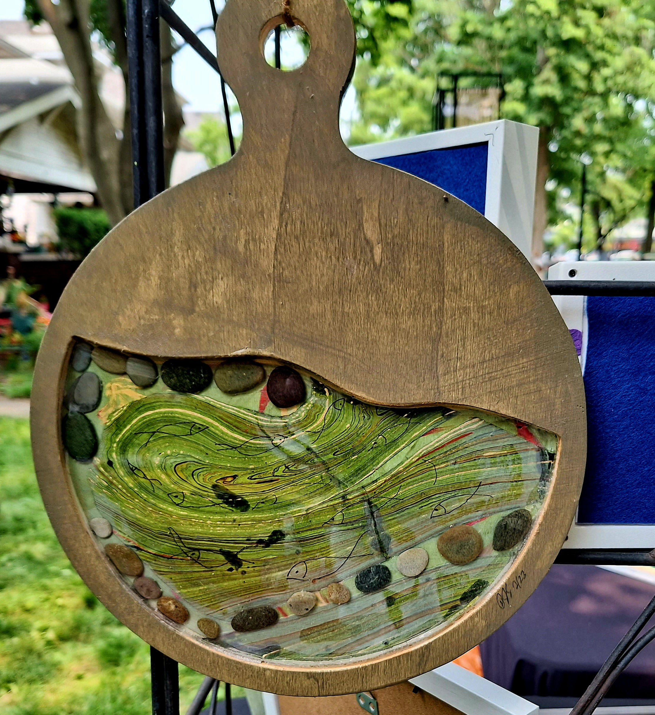 Fish on the golf course