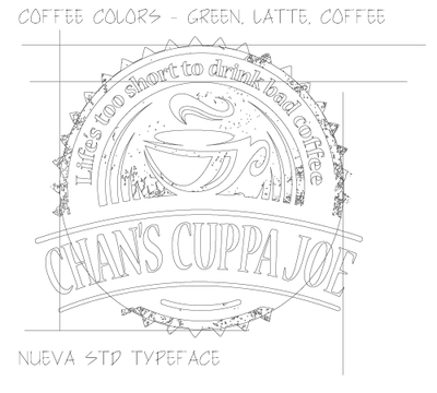 sketch of logo