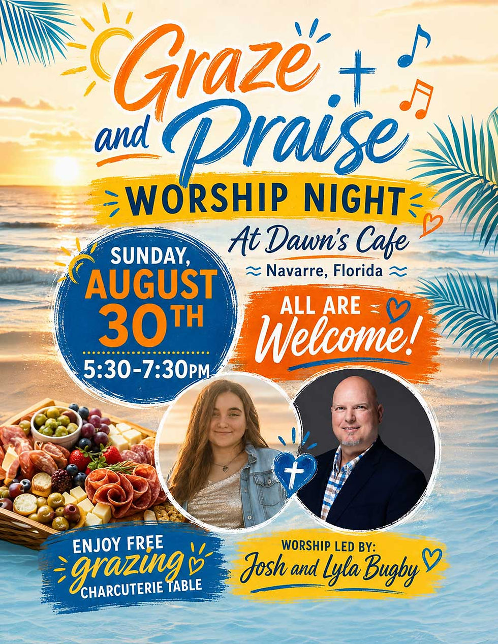 A Night of Worship with Music, Food, & Fellowship