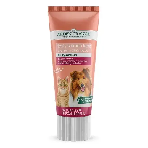 Arden Grange Tasty Salmon Treat Paste for Dogs & Cats 75g