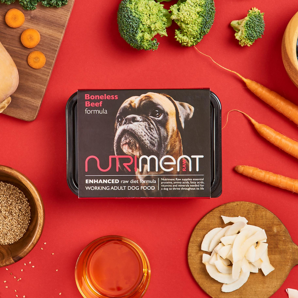 Thumbnail: Nutriment - Boneless Beef formula - Adult - 500g tub