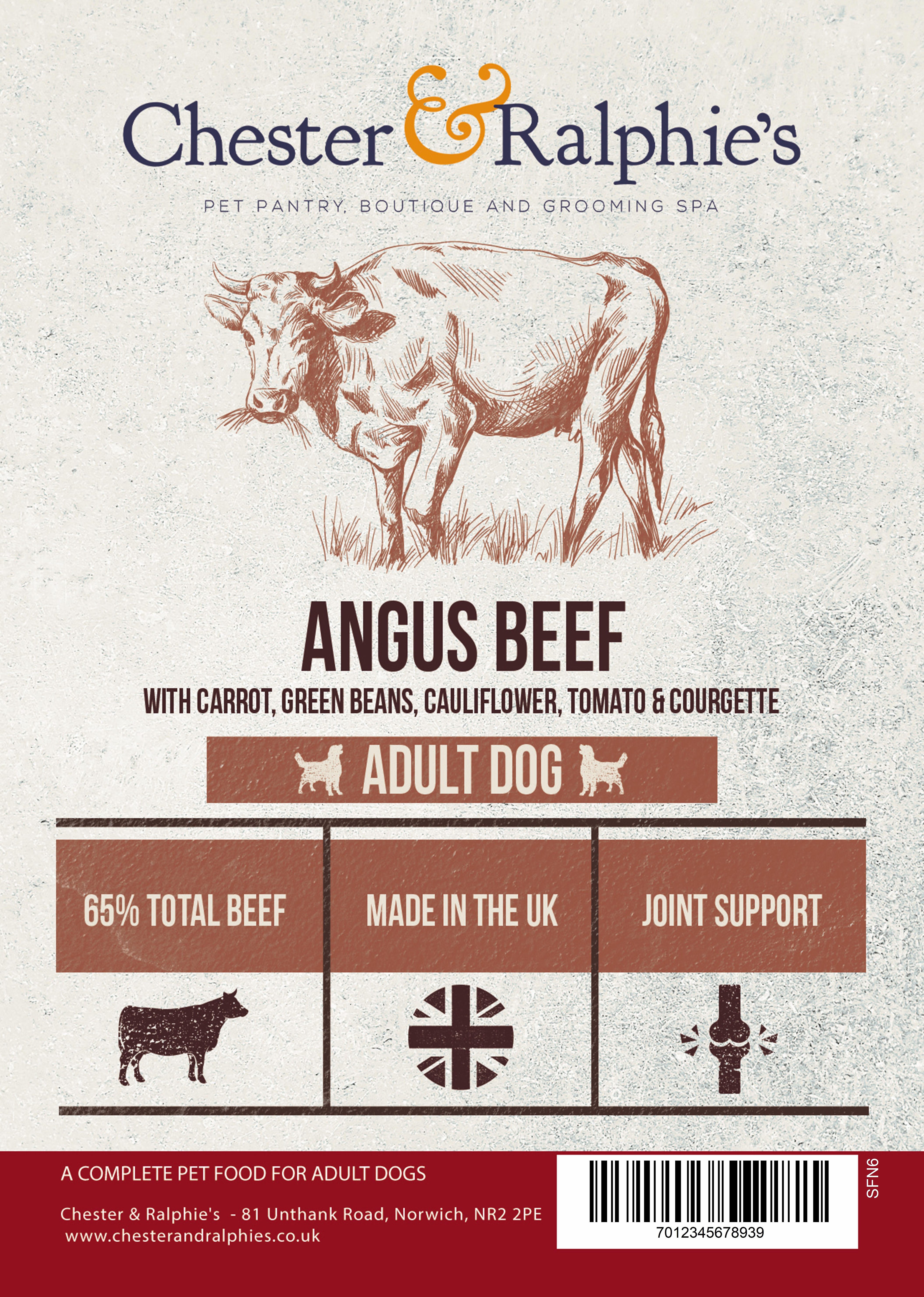 C&R's Superfood 65 - Angus Beef - 2kg