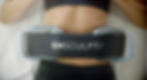 Woman using emsculpt neo on abs