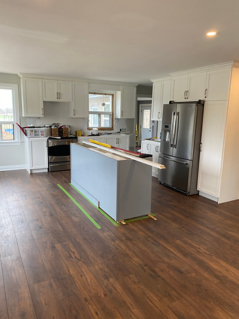 Kitchen renovation after