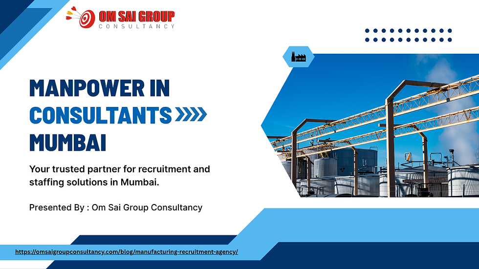 Manufacturing Recruitment Agency