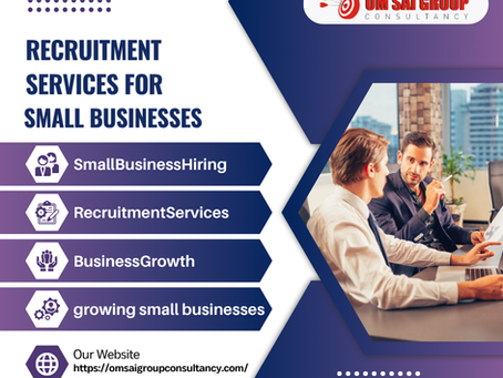 Recruitment services for small businesses