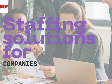 Staffing solutions for companies