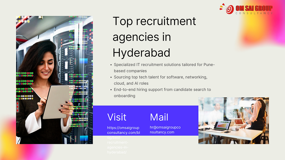 Staffing services in Hyderabad