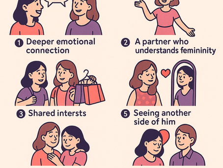 I asked AI whats 20 advantages of having a Crossdressing partner..