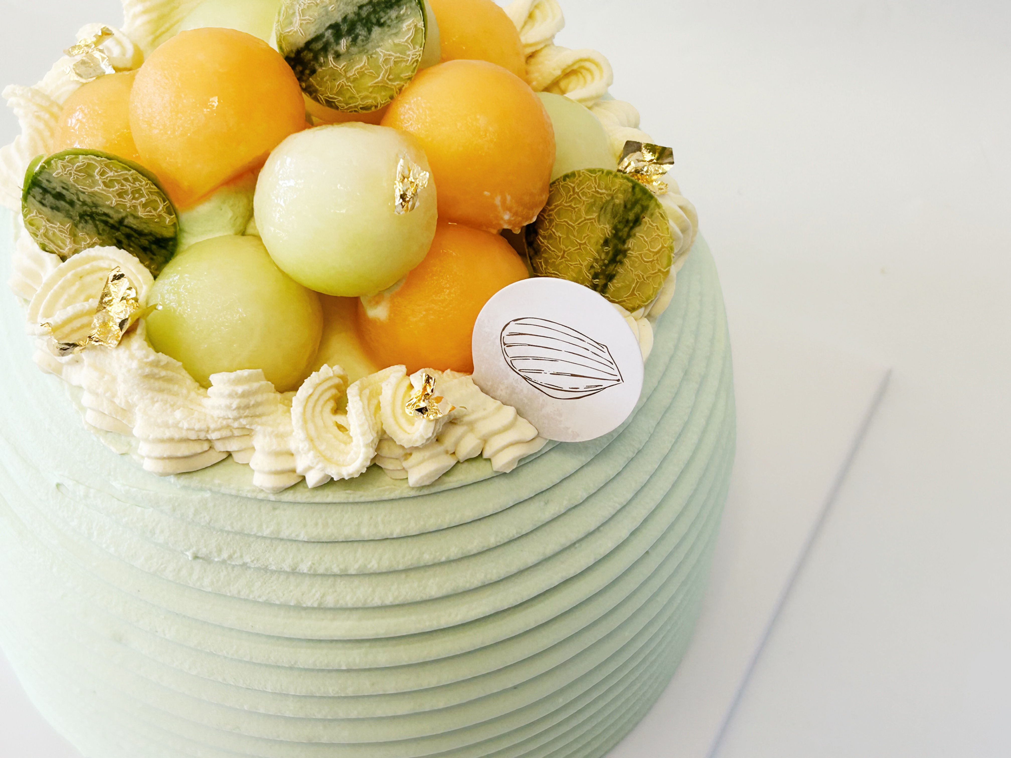 Melon Jasmine Tea Cake