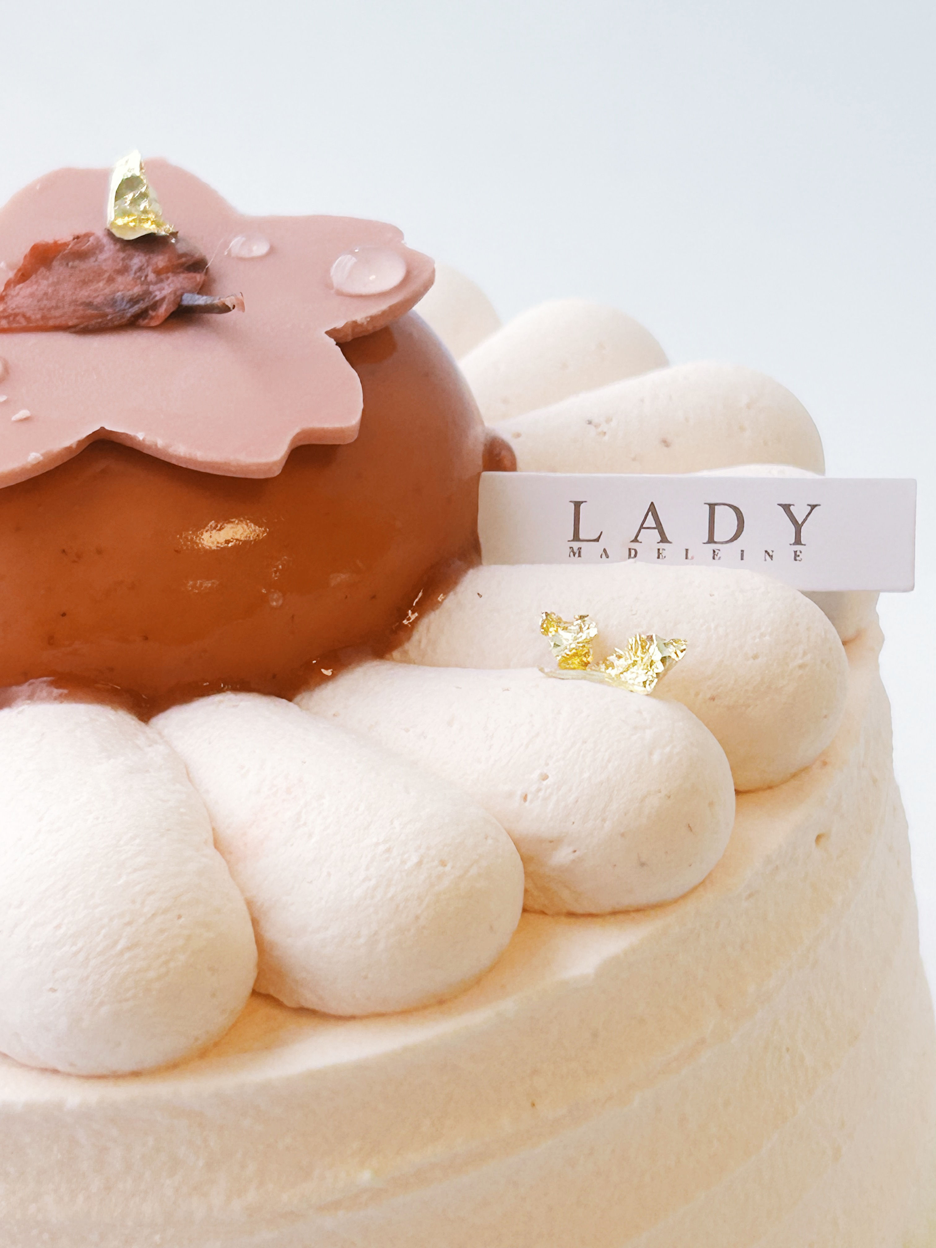 Sakura Strawberry Matcha Cake