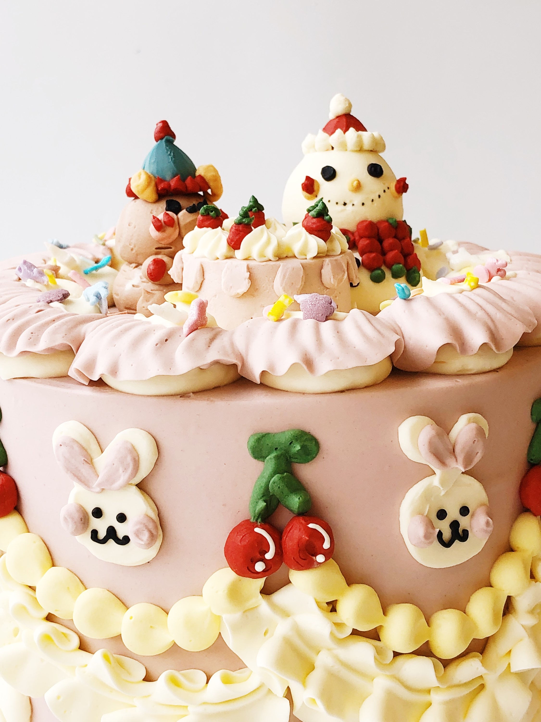 Snowman & Bear Birthday party