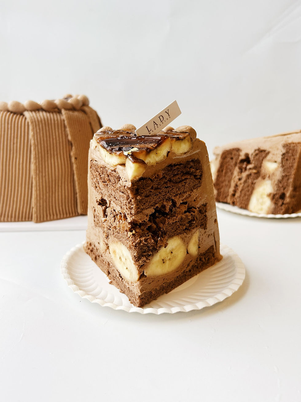 Thumbnail: Mocha Banana Pecan Cake