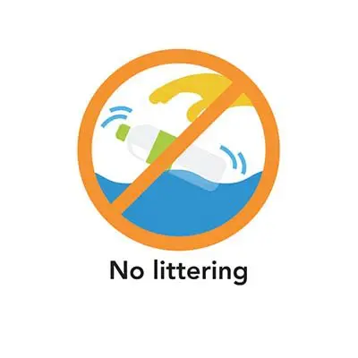 No-Littering - Aloha Divers Okinawa