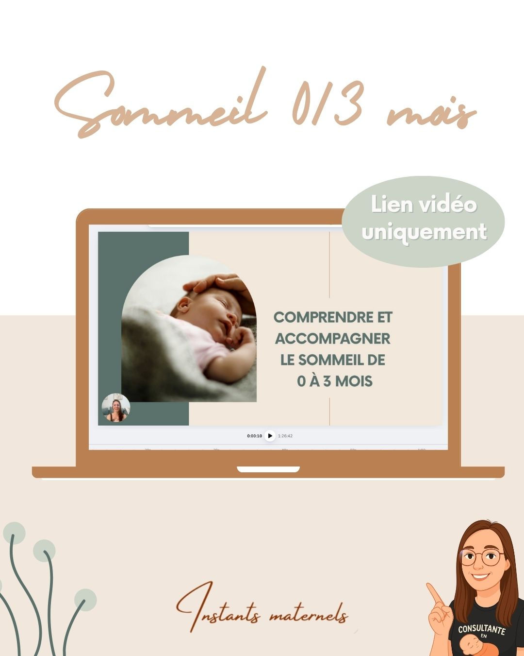 Pack Formation vidéo 0/3 mois UNIQUEMENT