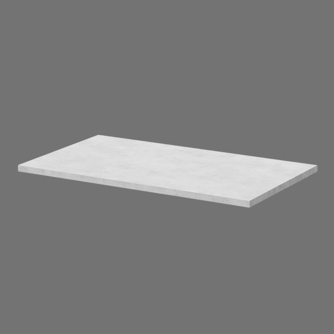 Light Concrete bathroom countertop