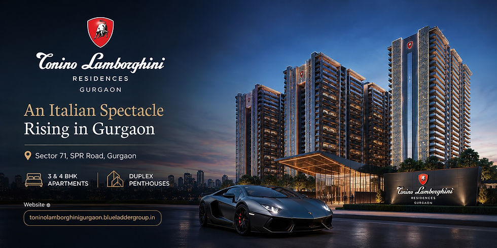 Signature Tonino Lamborghini Residences: India's First Lamborghini-Branded Ultra-Luxury Residential Landmark in Gurugram