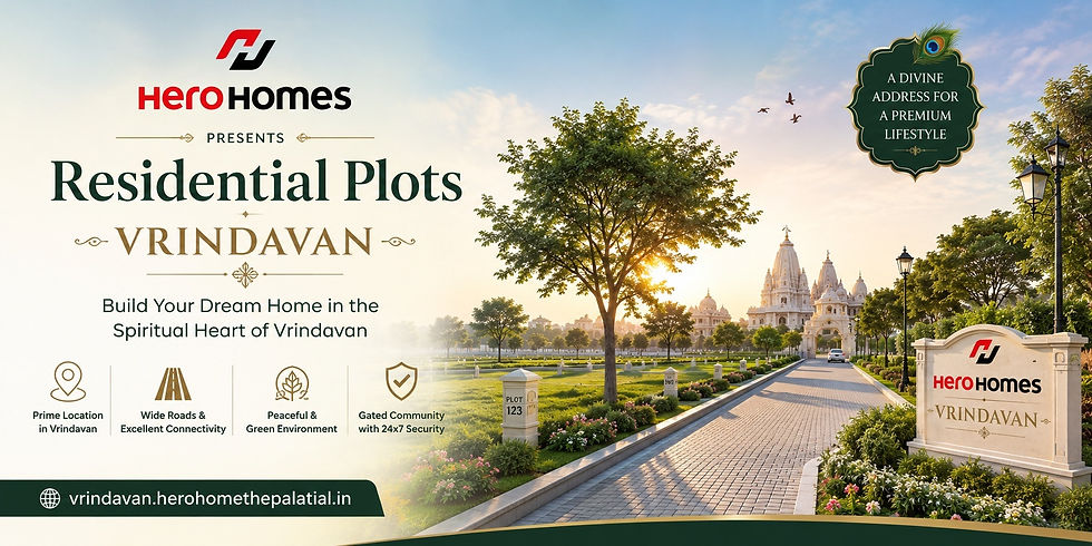Plots In Vrindavan