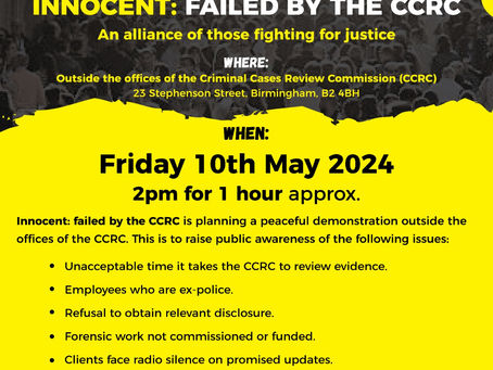 Innocent: Failed by the CCRC