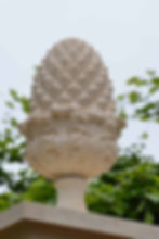 Bespoke finial for gate posts