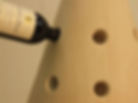 Stone wine rack