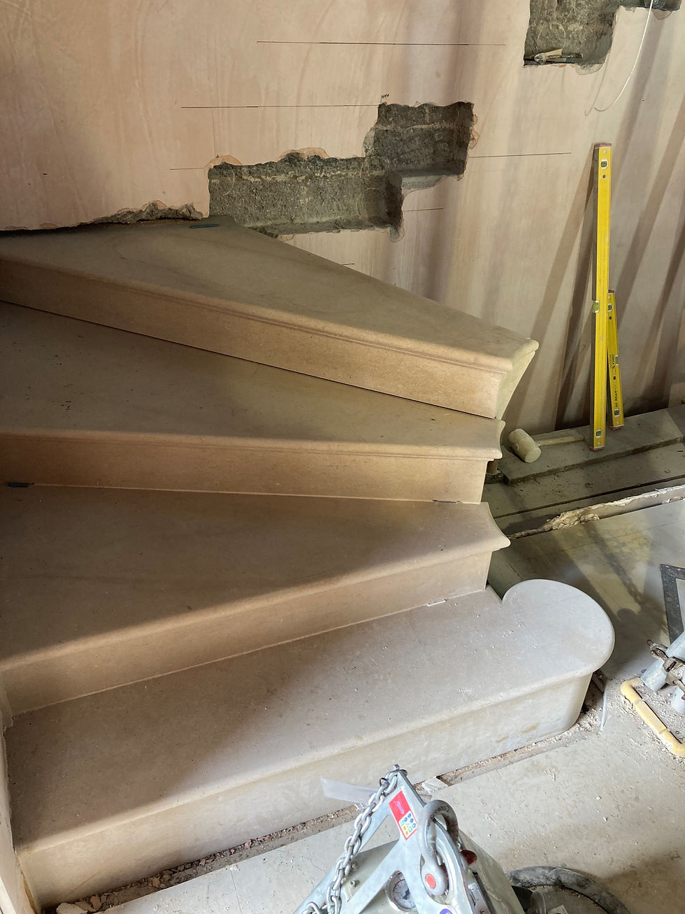 Supply and fix stone staircase