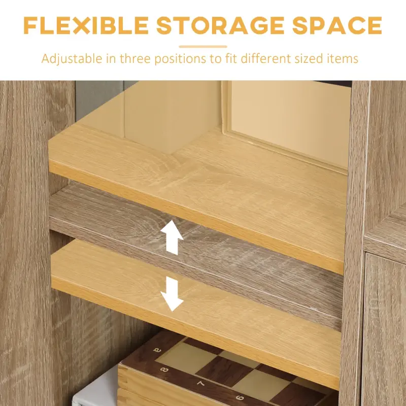 Thumbnail: Farmhouse Storage Cabinet, Kitchen Cupboard Buffet Cabinet with Drawers