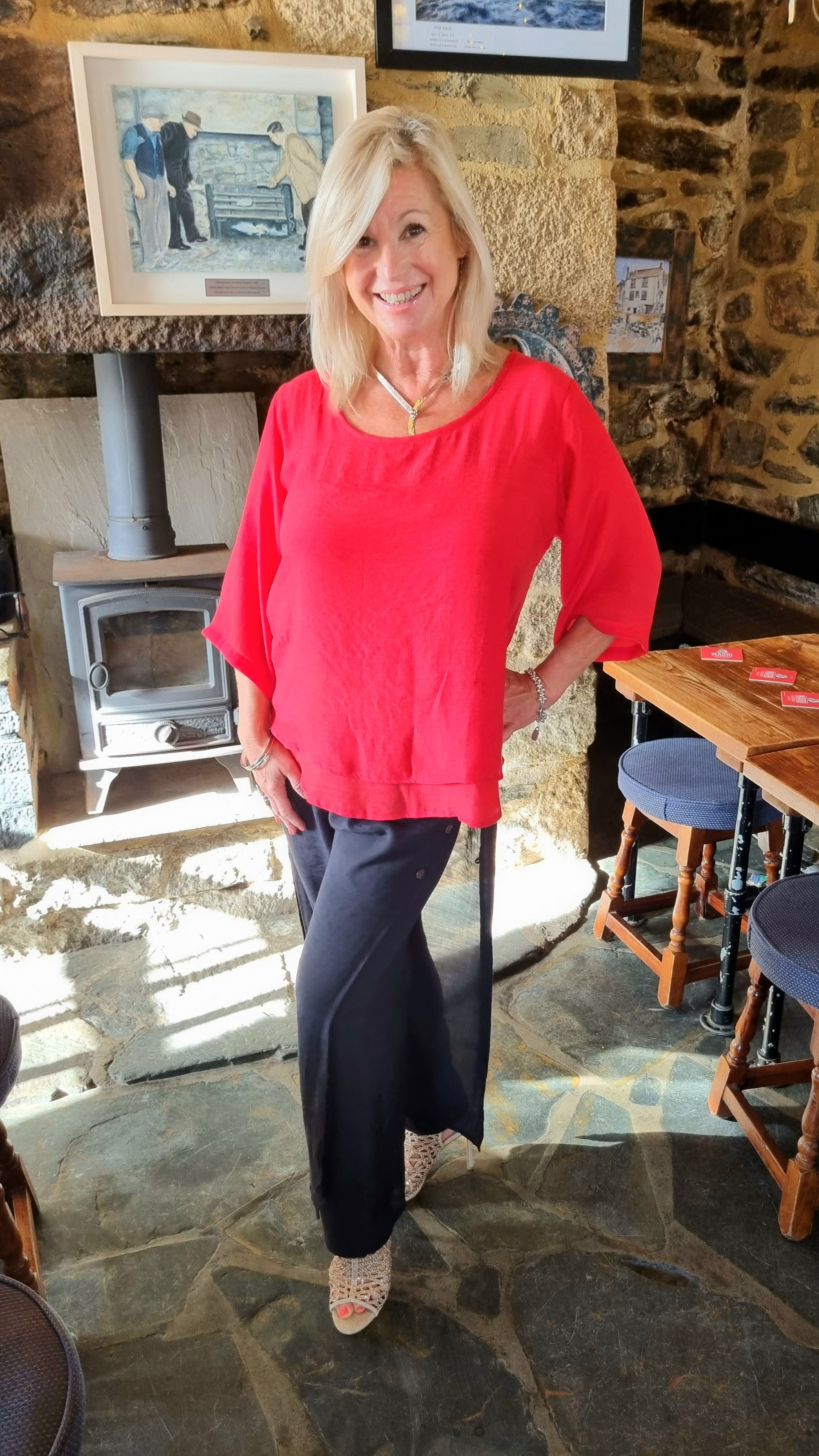 Cotton and Silk Trousers