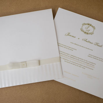 Covite Casamento Clássico