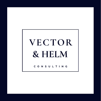 Vector & Helm logo, a UK-registered platform advancing inclusive global trade through research, policy, and strategic partner