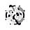Abstract figures holding hands in a circular formation, symbolizing unity and community.