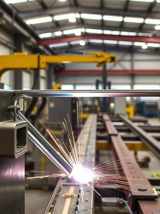 Custom Steel Fabrication__Precision fabrication of structural steel components manufacture