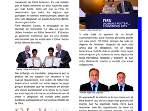 Fútbol femenino VS Masculino