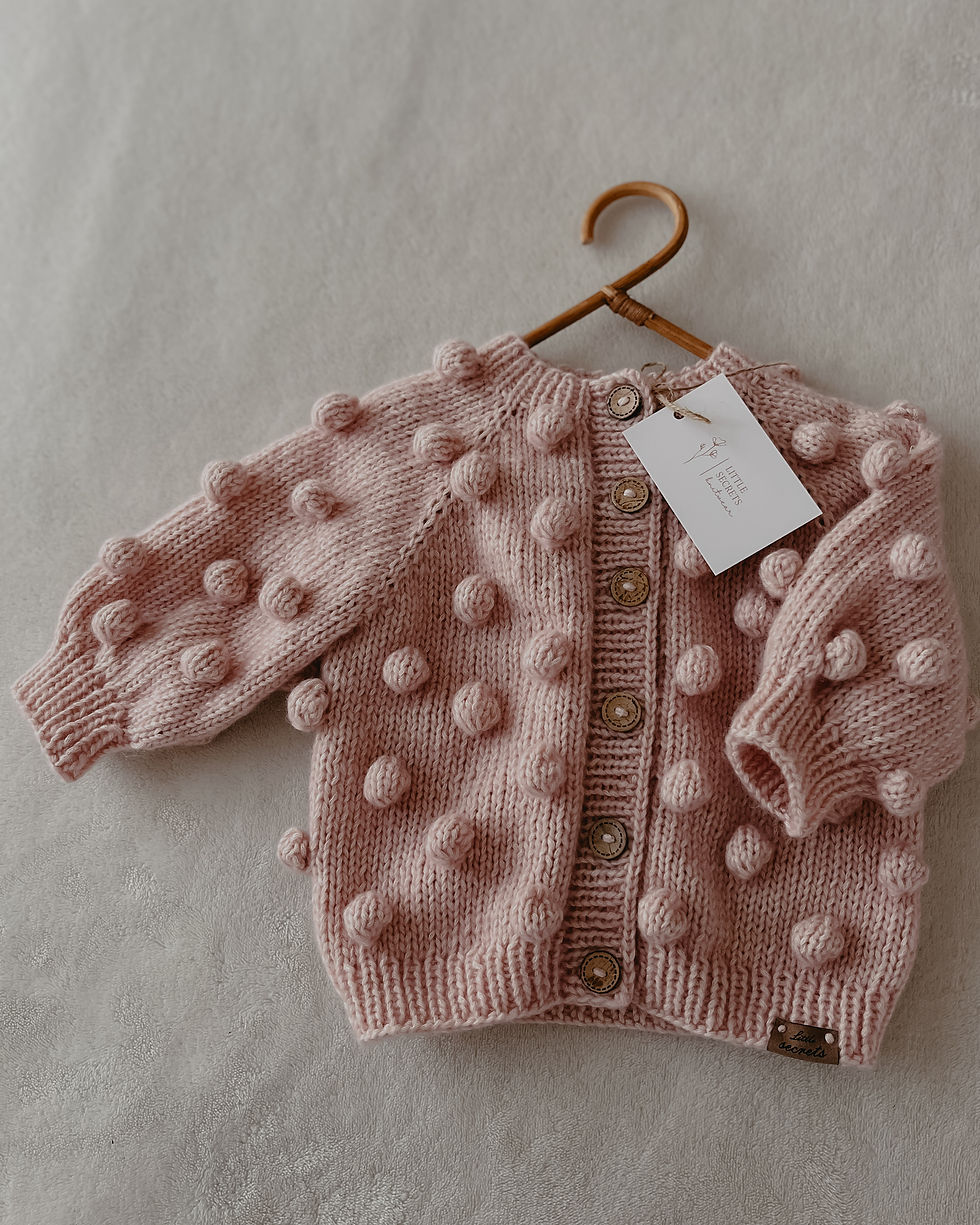 Thumbnail: Soft Bubbles Baby Cardigan 6-12 m
