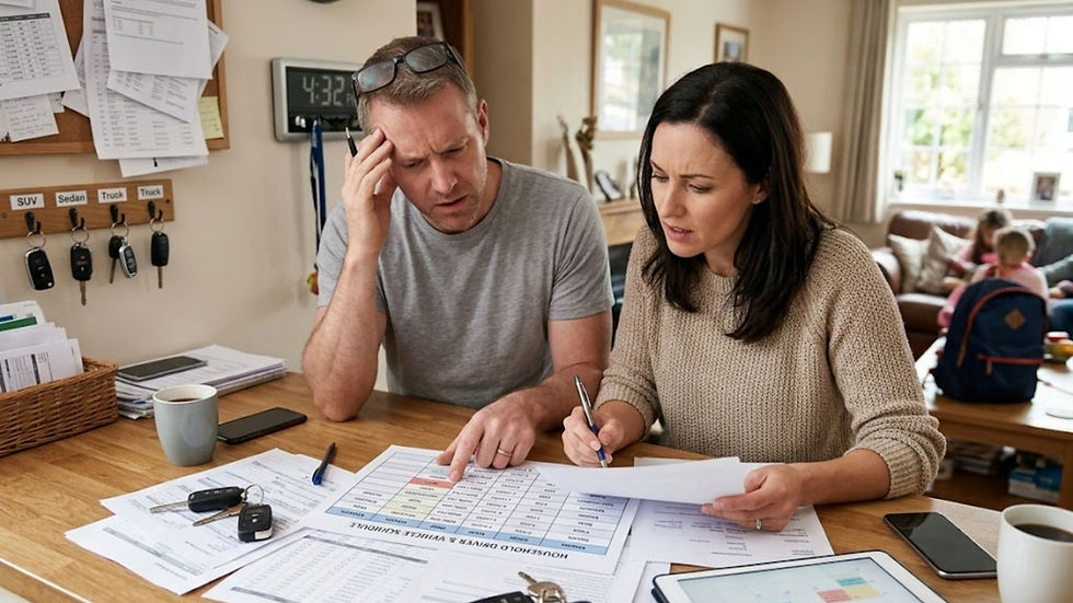 Mistake #7: Misunderstanding Household Driver and Vehicle Schedule Rules
