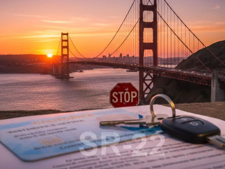 SR22 Insurance for First-Time Offenders in California