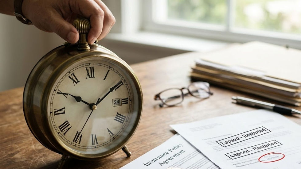 Reason 4: A Single Coverage Lapse Restarted Your Clock