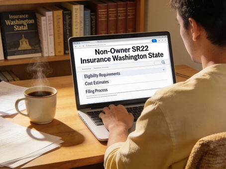 Which insurance companies offer the cheapest non-owner SR22 insurance in Washington State?