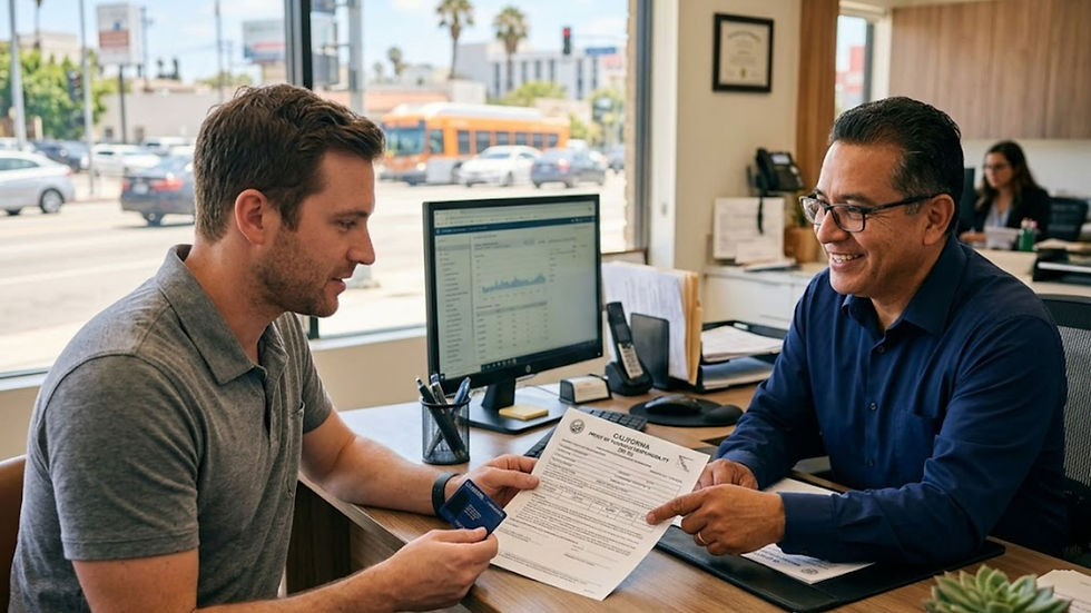 What Is an SR22 Certificate and How Does It Work in California?