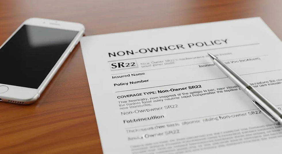 How Texas Drivers Can Maintain SR22 Compliance Without Owning a Car