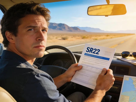 What traffic violations require non-owner SR22 insurance for Nevada drivers?