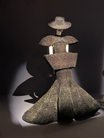 Here's a picture from SCAD FASH's exhibit for Christian Siriano.