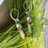 Thumbnail: Green Pearl Chrysoprase Earrings