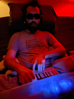 Synth in bed on a good day