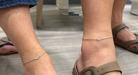 LETS GET ZAPPED PERMANENT ANKLETS